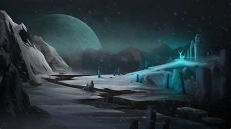 Jotunheim Is Calling By Keshyx On Deviantart Fantasy Landscape Mountain Background Fiction Idea