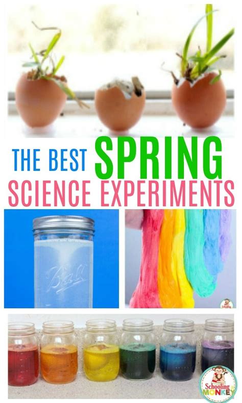 The Ultimate List Of Spring Science Experiments For The Classroom
