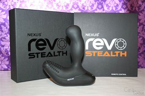 Review Nexus Revo Stealth Rechargeable Prostate Massager Vibrator Cara Sutra