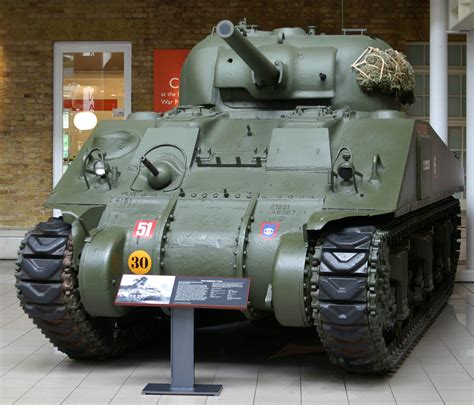 M4a4 Shermantank Attheimperialwarmuseum Front View No Car No Fun