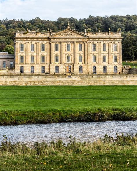 Chatsworth House In Englands Peak District Is Famous For Being In The