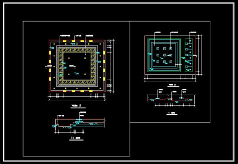 Ceiling Design Template Cad Drawings Downloadcad Blocksurban City
