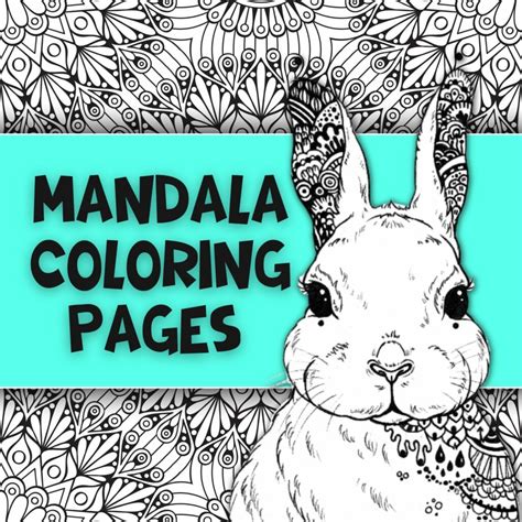 Mandala Coloring Pages For Adults Mindfulness Coloring Pages Made