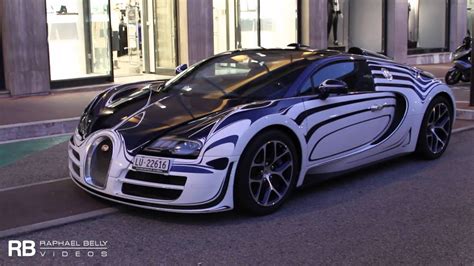 Bugatti Veyron Grand Sport Vitesse 001 Lor Blanc In Monaco Youtube