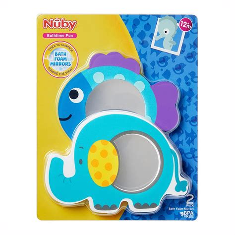 Scribble, bubble, spell or pour and play: Alami - Baby Bath Toys Nuby Bath Foam Mirrors