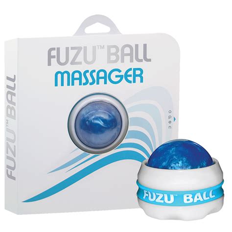 Fuzu Ball Massager Neon Blue