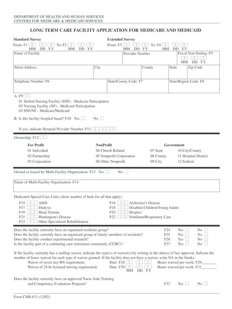 Cms 671 Fill Out Sign Online DocHub