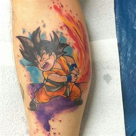 Watercolour Goku By Emrahlausbub 👈 Goku Dbz Dragonballz
