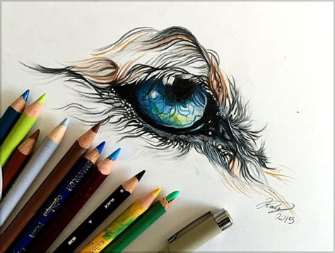 20 Amazing Colour Pencil Drawings By Katy Lipscomb Designbolts