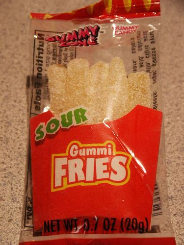 Sour Gummi Fries French Fry Diary