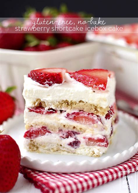 Maybe you would like to learn more about one of these? Gluten-Free No-Bake Strawberry Shortcake Icebox Cake - Iowa Girl Eats