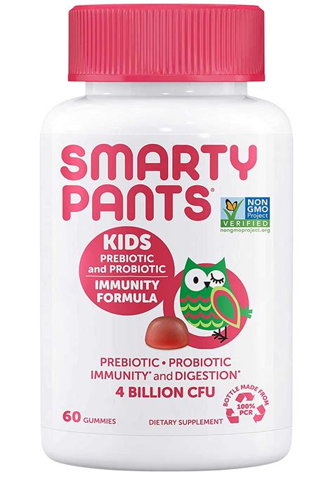 Smartypants Kids Probiotic Prebiotic Strawberry Supplement First