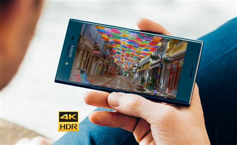 This Is Sonys New Phone With The Worlds First 4k Hdr Display