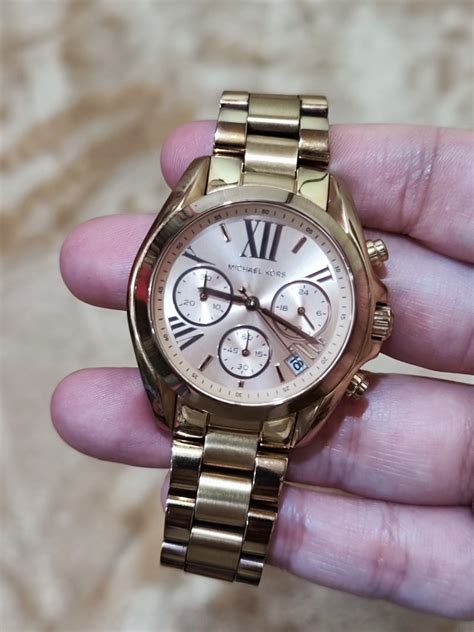 Michael Kors Mk5799 Rosegold Watch Luxury Watches On Carousell
