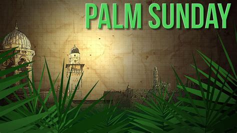 Palm Sunday Hd Wallpaper Pxfuel
