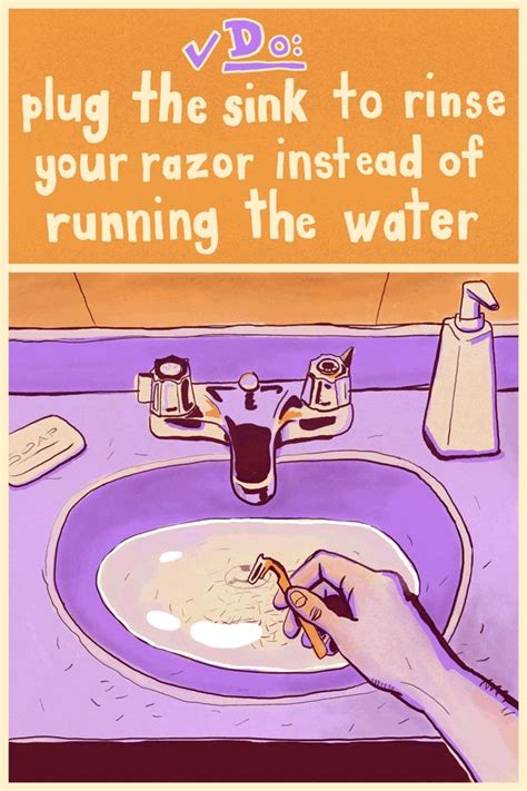 A Person Washing Their Hands In A Sink With The Caption Play The Sink To Rinse Your Razor