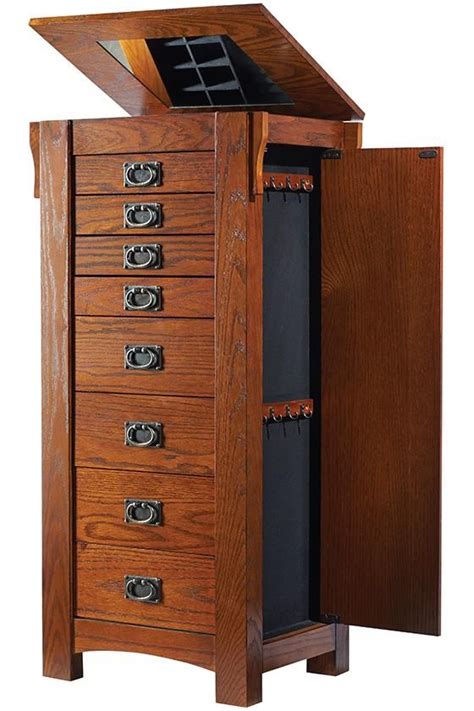 Mission Jewelry Armoire Jewelry Armoires Mission Style Jewelry