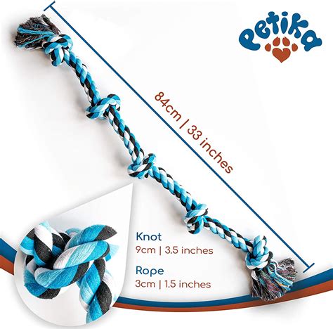 Petika Xl 33inch Premium Dog Rope Toys For Strong Large Dogstraining