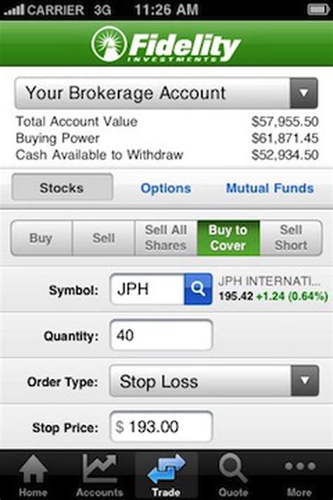 Fidelity Introduces Mobile Trading App for iPhone - MacRumors