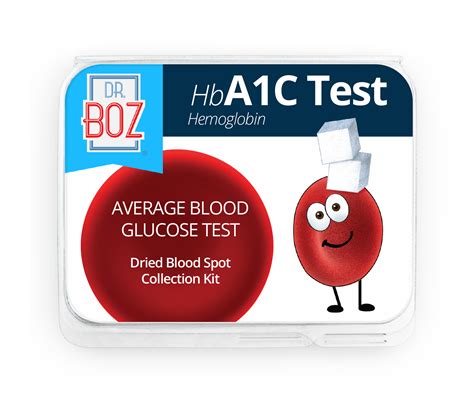 Bozmd A1c Test Kit Average Blood Glucose 1 Test Results Included