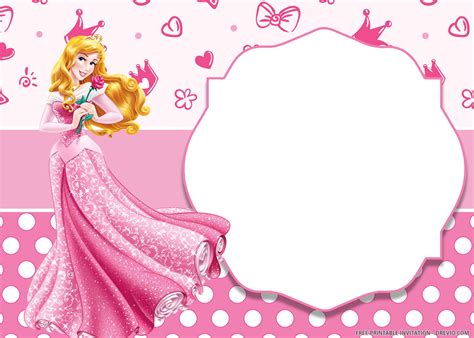 Free Printable Beautiful Princess Invitation Templates Artofit