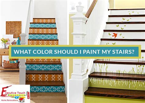 It is currently a gloss white, and i want to simply make it a gloss black. What Color should I Paint my Stairs - Executive Touch Painters