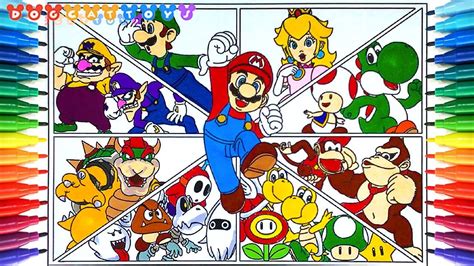 How To Draw Super Mario Bros