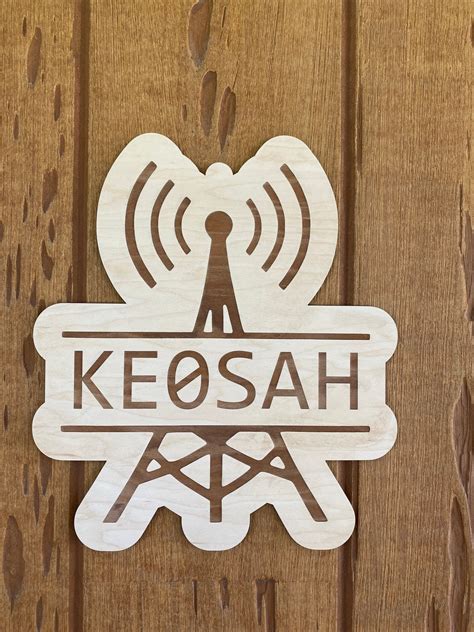 ham radio and amateur radio call sign sign laser cut and etsy uk