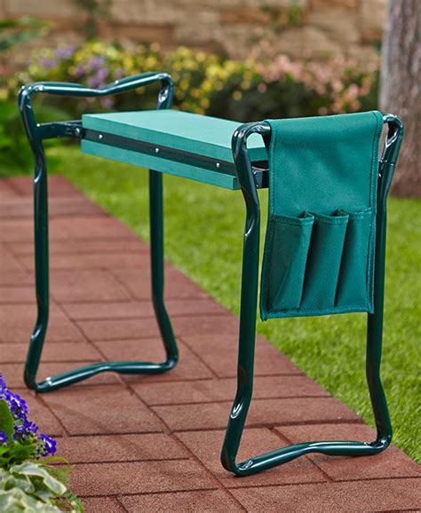 Garden And Outdoors Aqs 3 In 1 Gardeners Kneeling Pad Kneeler Seat With Tools Storage Portable