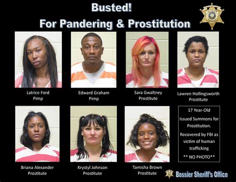 Bossier Deputies Arrest Eight For Prostitution Pimping News