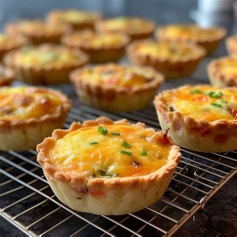 Bite Sized Elegance Crafting Irresistible Mini Quiches For Every Occasion