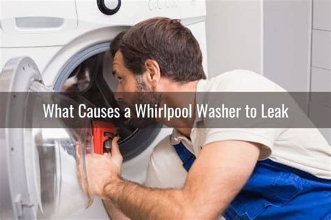 Whirlpool Front Load Washing Machine Leaking From Bottom Magda Lozano