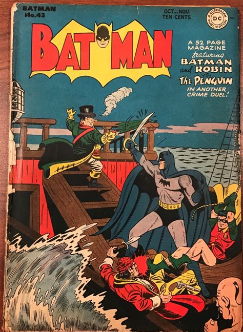 Gac Featured Golden Age Cover Batman 43 1947 The Golden Age Of
