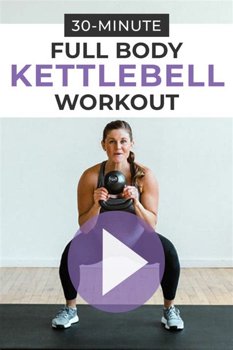 Minute Amrap Full Body Kettlebell Workout Nourish Move Love