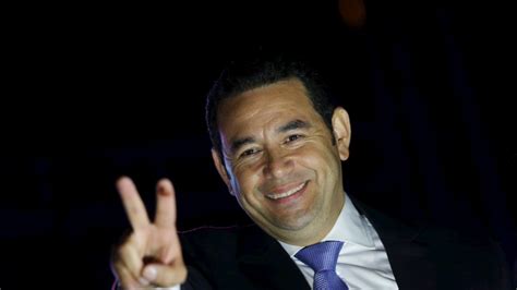 El Candidato Jimmy Morales Gana Y Arrasa En Las Elecciones A La Presidencia De Guatemala
