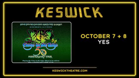 Yes Close To The Edge 50th Anniversary Tour Glenside Setlist Keswick