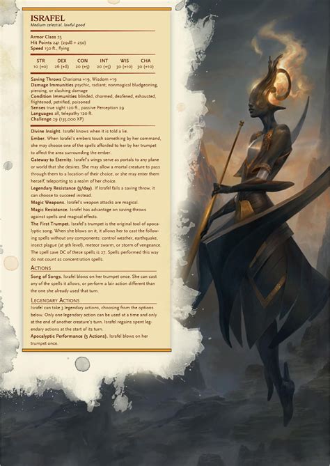 Cr 30, regeneration of like 50, fly speed of 80, can breath weapon as a legendary action, and a load of other things. Homebrew material for 5e edition Dungeons and Dragons made ...