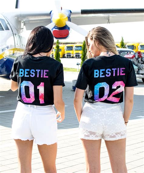 Bestie Shirts Bestie 01 Bestie 02 Shirts Bff shirts | Etsy | Bff shirts ...
