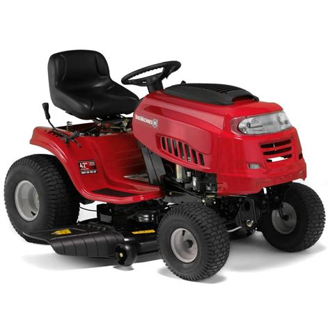 Yard Machines 42 In 420cc Ohv Engine Gas 7 Speed Manual Lawn Tractor