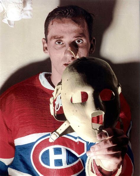 499 Jacques Plante Vintage Mask Montreal Canadians Nhl Hockey
