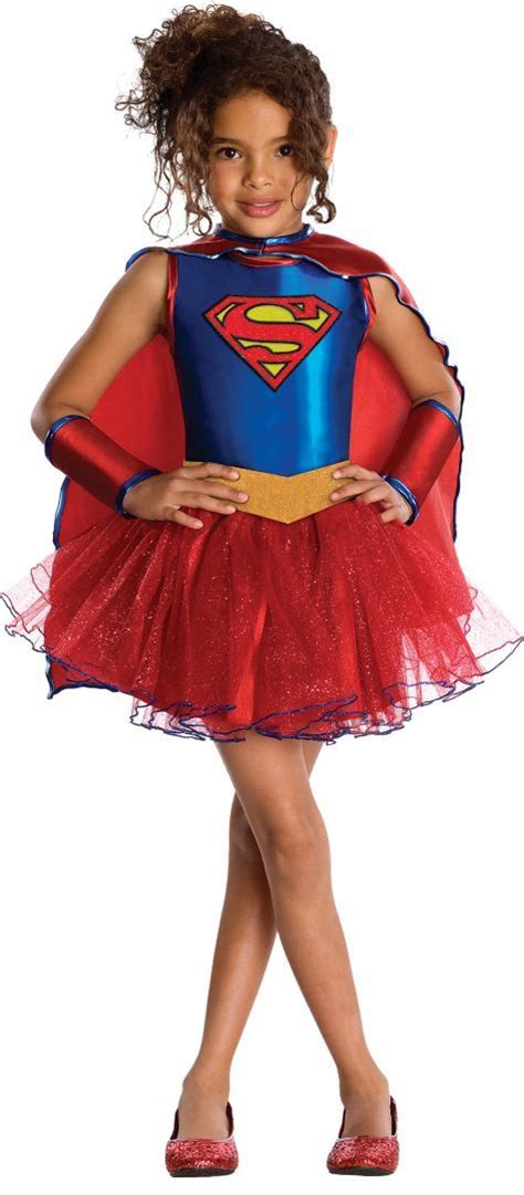 Supergirl Costume For Girls Party City Tutu Menina