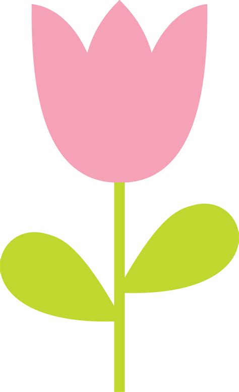 Easter Tulip SVG Cut File - Snap Click Supply Co.