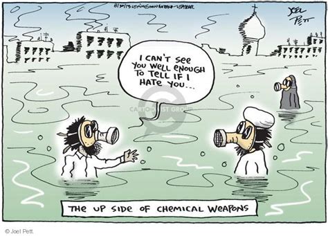 Joel Petts Editorial Cartoons Chemical Weapon Editorial Cartoons