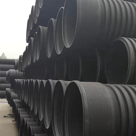Sn8 300mm Hdpe Double Wall Corrugated Pipe Pe Drainage Pipe Dwc Hdpe