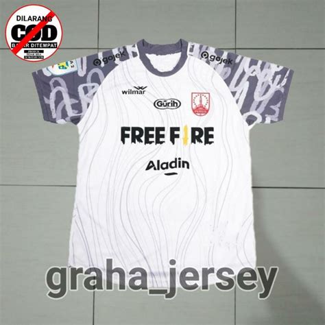 Jual Jersey Persis Solo 2021 2022 Liga 2 Away Putih Lurik Terbaru