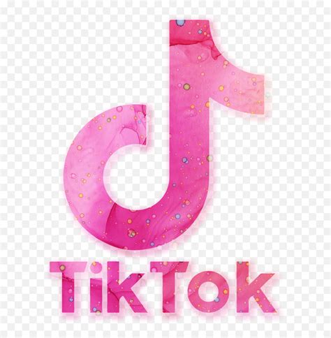 Tik Tok Logo Png Pink Aesthetic Tiktok Logo Free Transparent Png