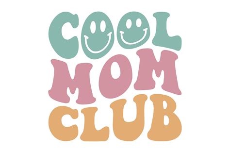 Cool Mom Club Graphic By Designhub4323 · Creative Fabrica