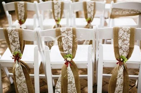 Here at sandra chair covers limited, we provide a spectacular selection of chair sashes and chair bands for sale. burlap chair sashes | ... Rustic Wedding Decor Hire ...