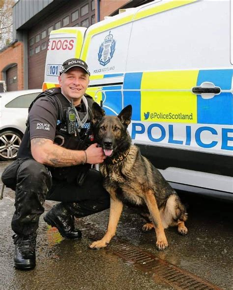 Cops Devastated After Police Scotland Dog Diagnosed With Terminal