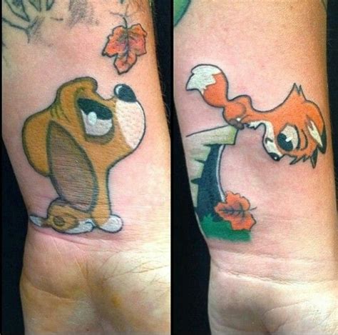 750 x 729 jpeg 87 кб. Fox and the hound disney tattoo | Tattoo | Pinterest | See ...